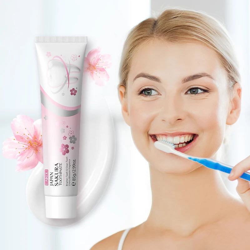 Dentifrice blancheur LAIKOU Sakura 85g