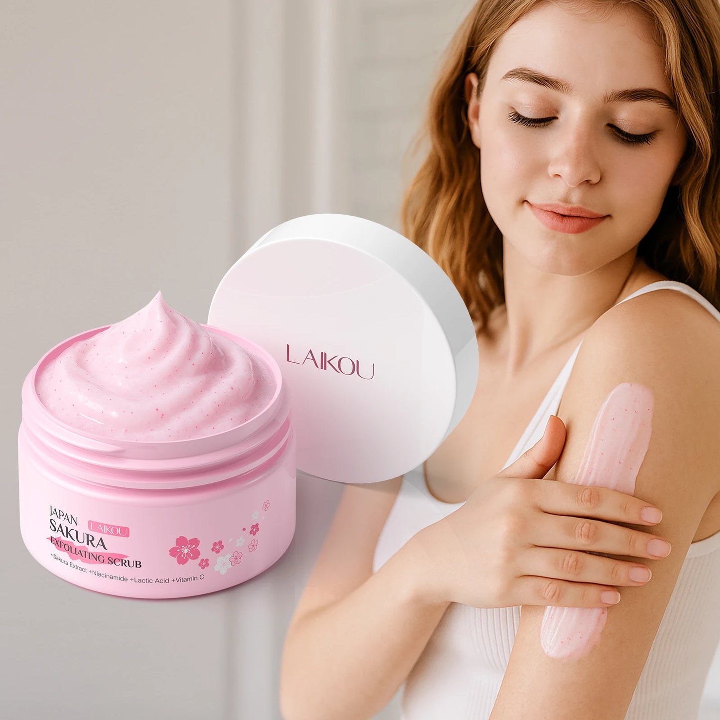 Gommage Exfoliant Visage LAIKOU Sakura 100g