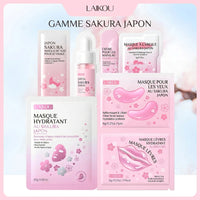 Coffret Masque Hydratant Lèvres LAIKOU Sakura