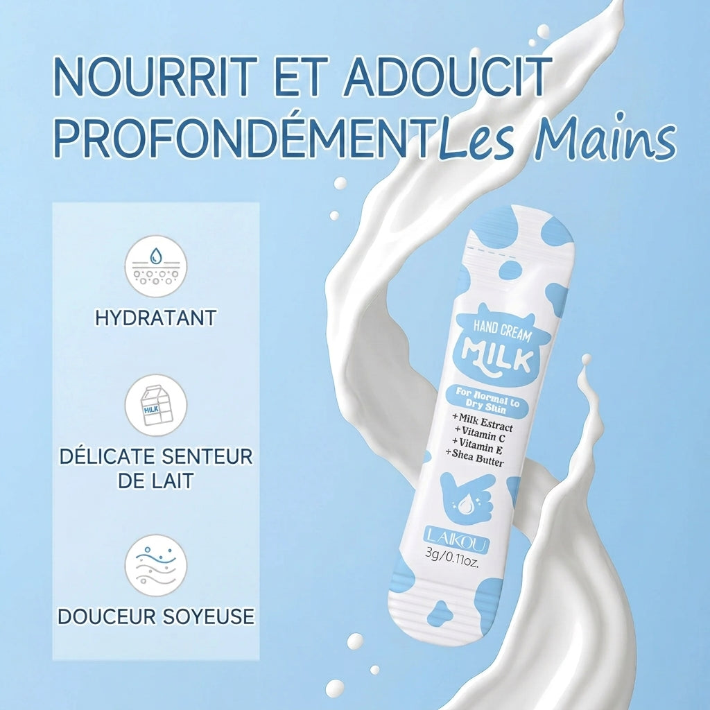 Ensemble de Soins LAIKOU au Lait – 7 Pièces