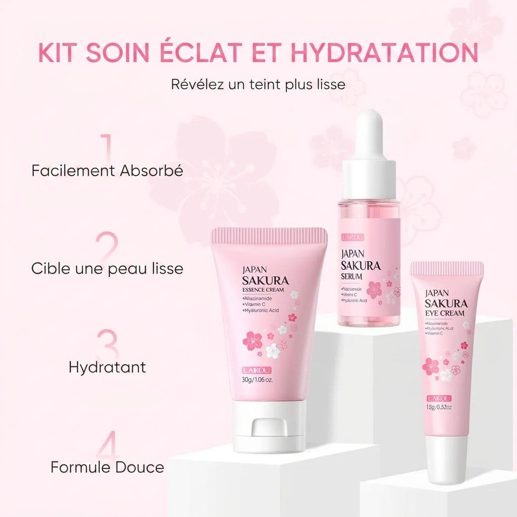 Coffret Trio Sakura 3 Pièces LAIKOU