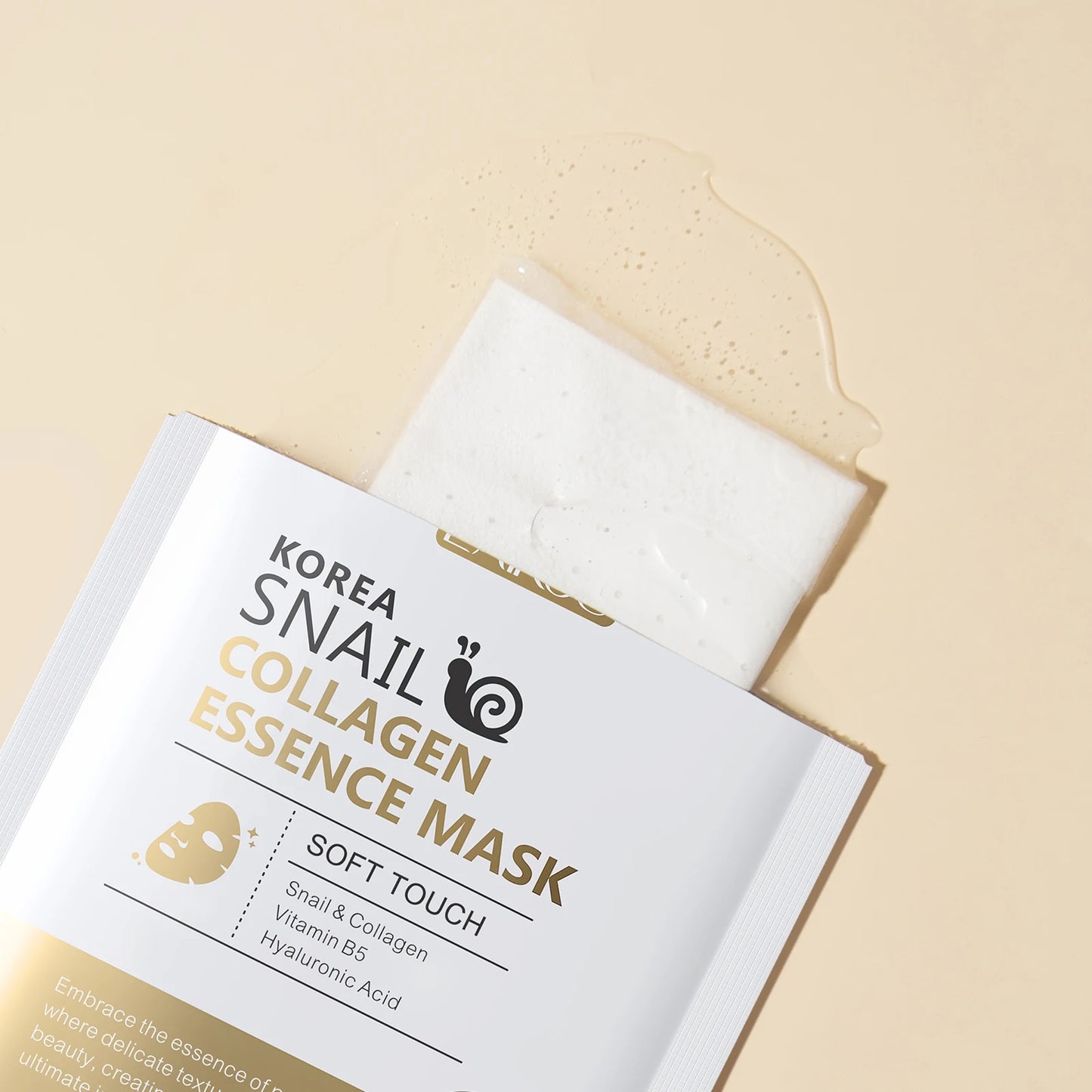 Masque Collagène Escargot LAIKOU - packaging