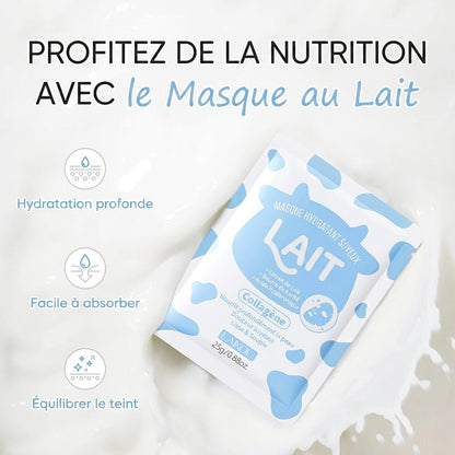 Ensemble de Soins LAIKOU au Lait – 7 Pièces