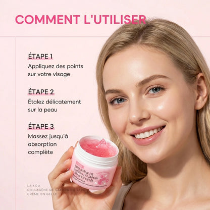 Crème Gelée au Collagène LAIKOU Sakura 100g