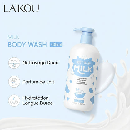 Gel Douche au Lait LAIKOU 400ml