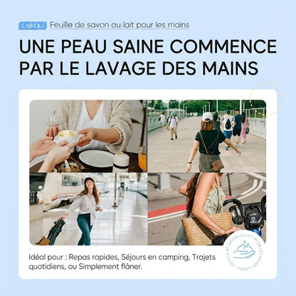 Feuilles de Savon pour les Mains LAIKOU