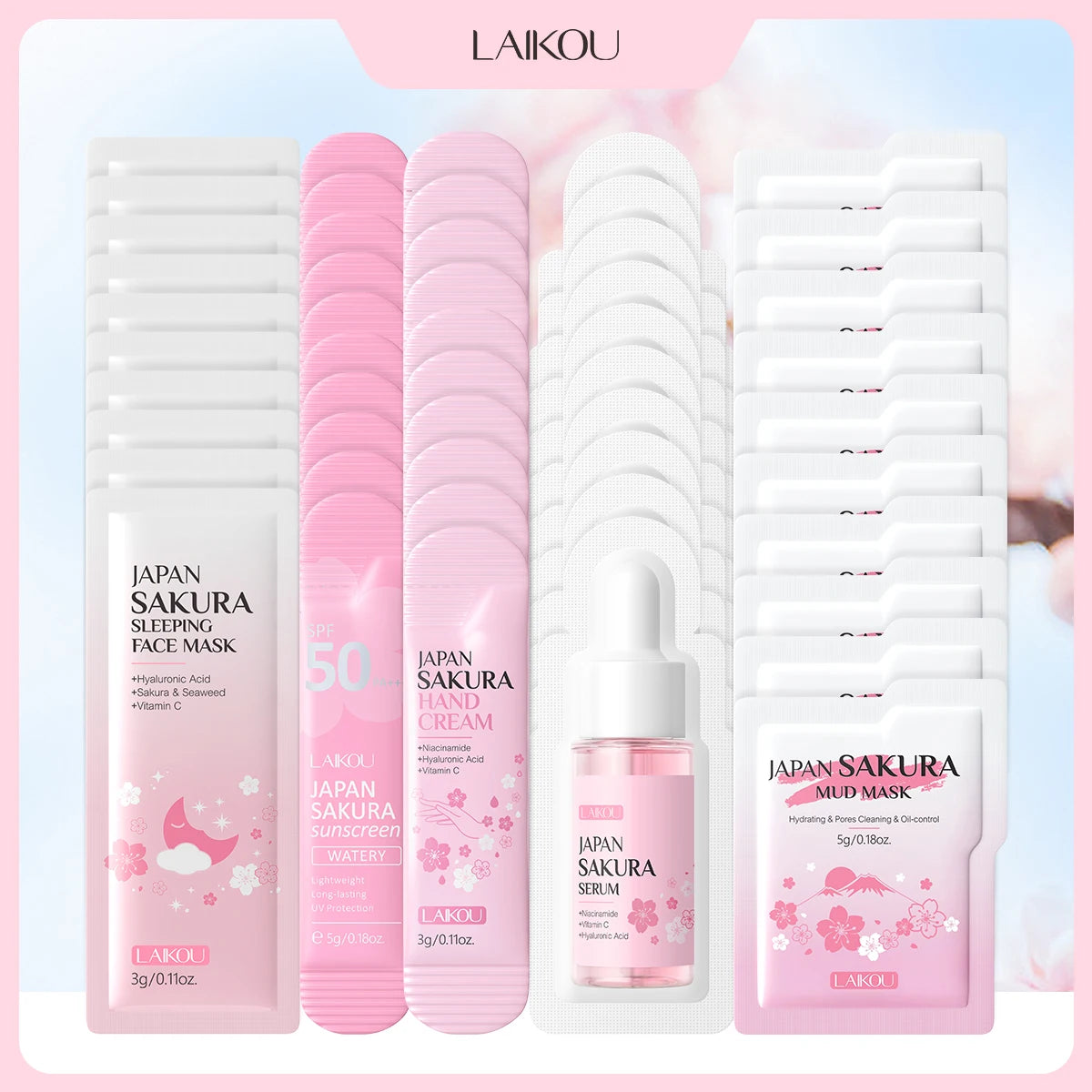 Coffret Soins Cerisier du Japon LAIKOU