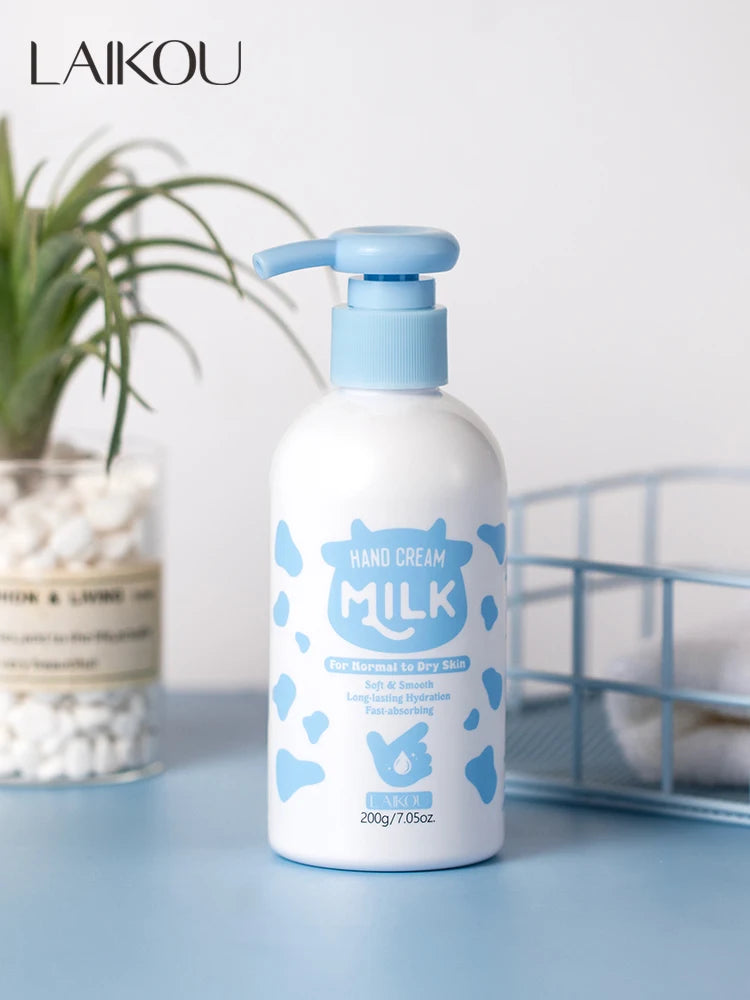 Crème Mains au Lait LAIKOU 200g Grand Format