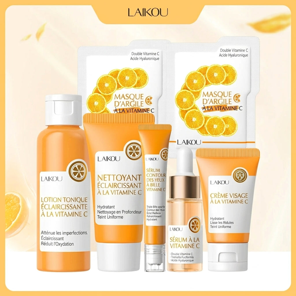 Coffret Vitamine C Visage LAIKOU 6 Pièces