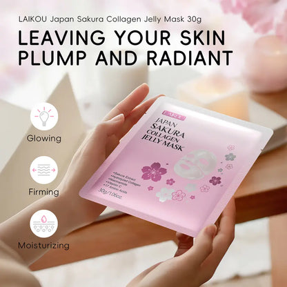 Masque Visage Collagène Vitamine C Niacinamide LAIKOU - visuel 3