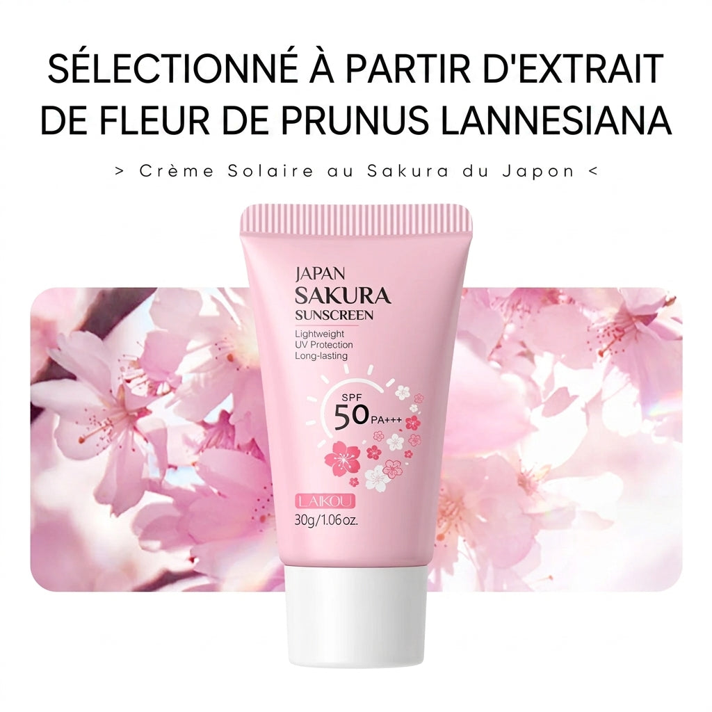 Kit Maquillage Solaire 2-en-1 Crème CC SPF50 LAIKOU