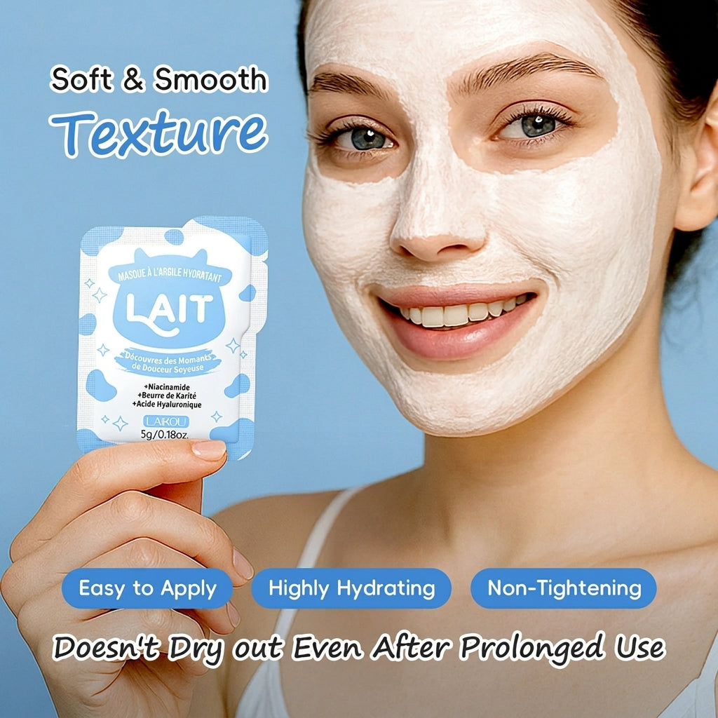 Ensemble de Soins LAIKOU au Lait – 7 Pièces