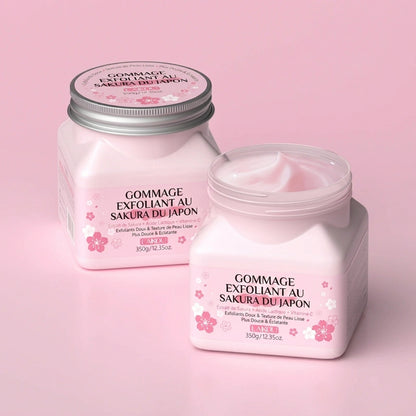 Gommage Visage Doux LAIKOU Sakura – 25 / 80 / 350 g