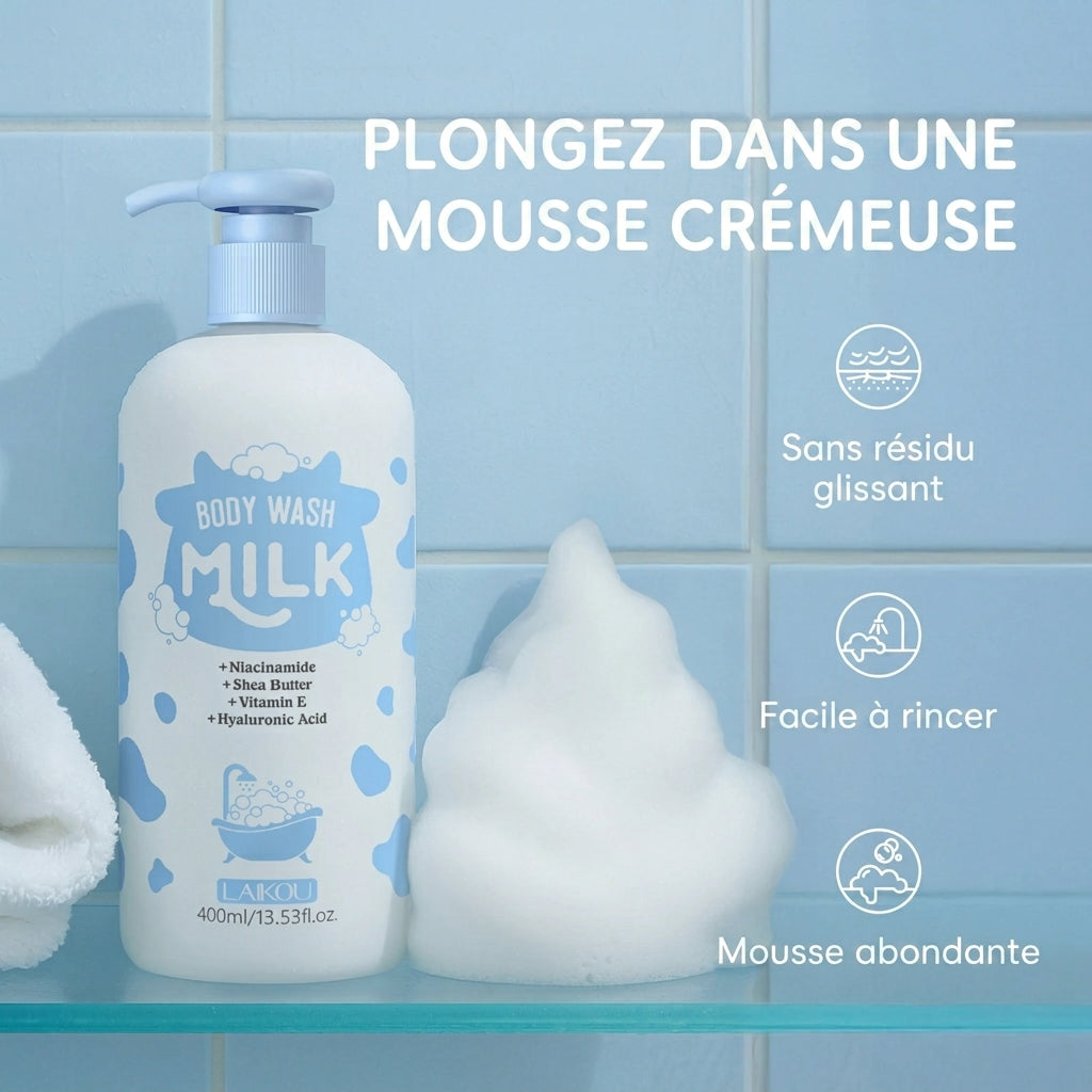 Gel Douche au Lait LAIKOU 400ml