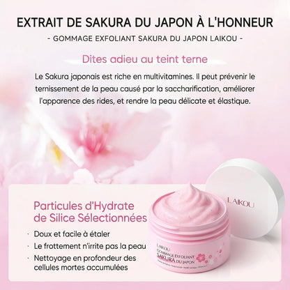 Gommage Exfoliant Visage LAIKOU Sakura 100g