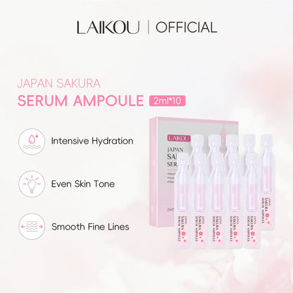 Sérum Ampoules LAIKOU Sakura - texture