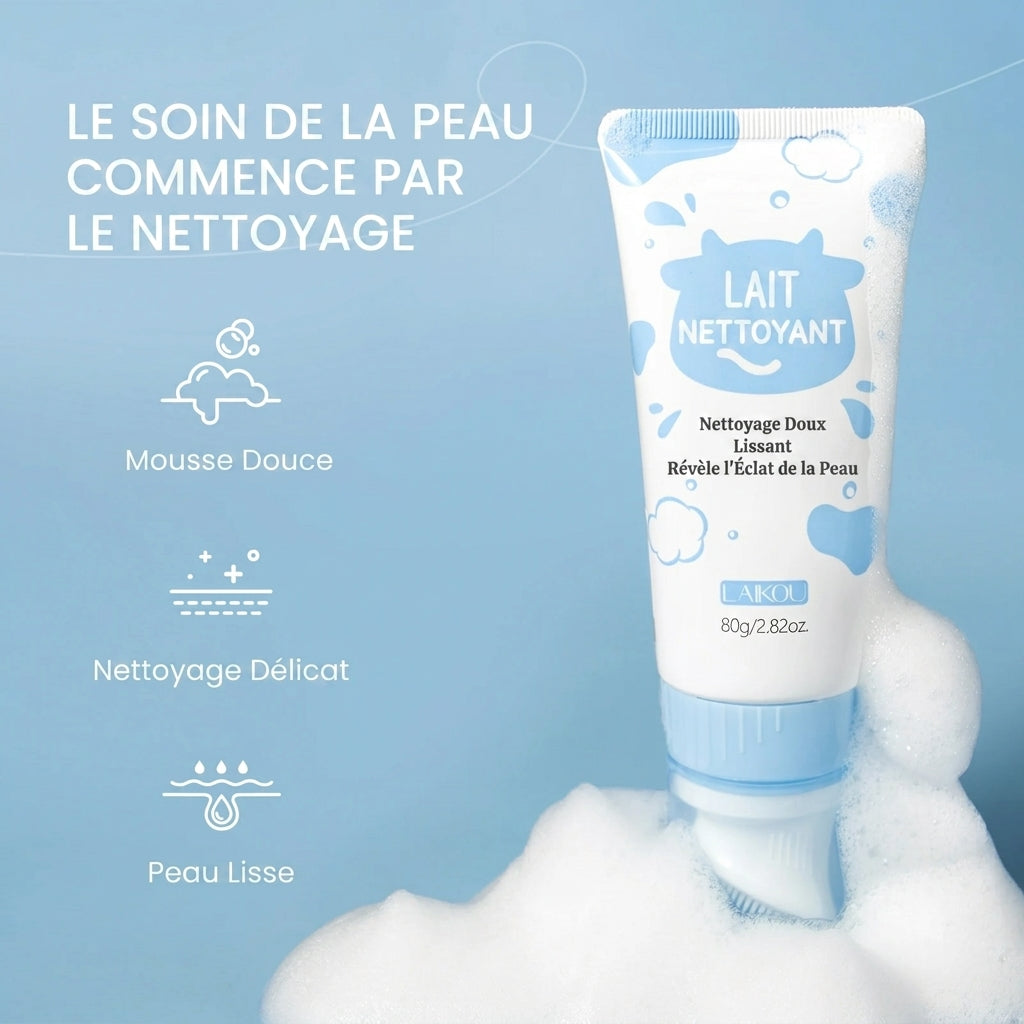 Savon Nettoyant LAIKOU Sakura – 50 g / 80 g / Mousse 120 ml