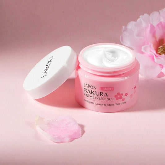 Crème Essence Anti-Rides LAIKOU Sakura – 25 / 50 g