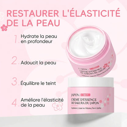 Crème Essence Anti-Rides LAIKOU Sakura – 25 / 50 g