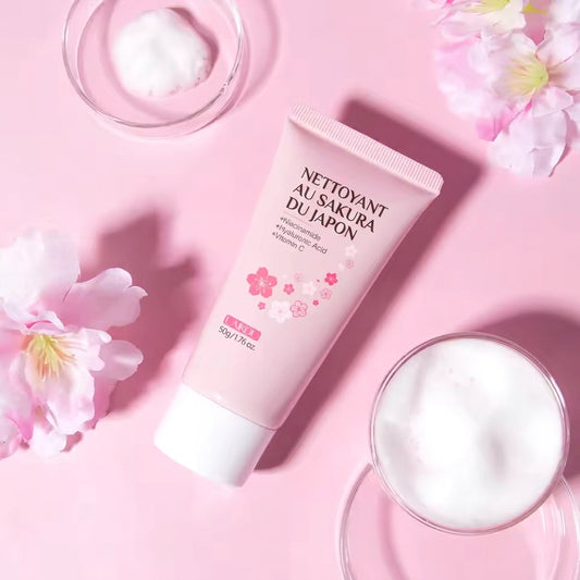 Nettoyant Visage LAIKOU Sakura – Contrôle du Sébum 20 à 150 g