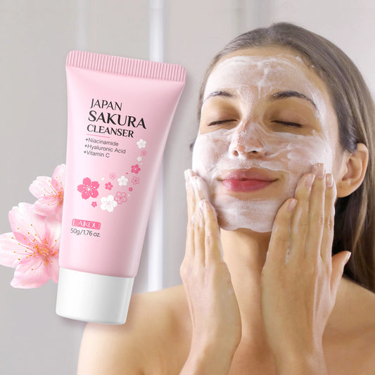 Nettoyant visage LAIKOU Sakura contrôle de l'huile