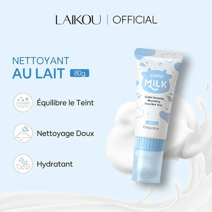 Savon Nettoyant LAIKOU Sakura – 50 g / 80 g / Mousse 120 ml