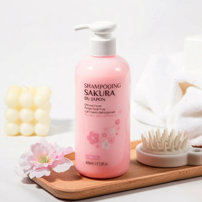 Shampoing Réparateur LAIKOU Sakura – 100 / 200 / 400 ml