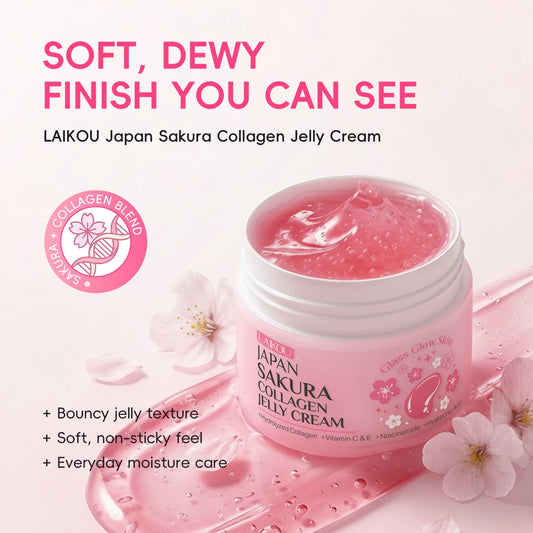 Crème gelée au collagène LAIKOU Sakura 100g