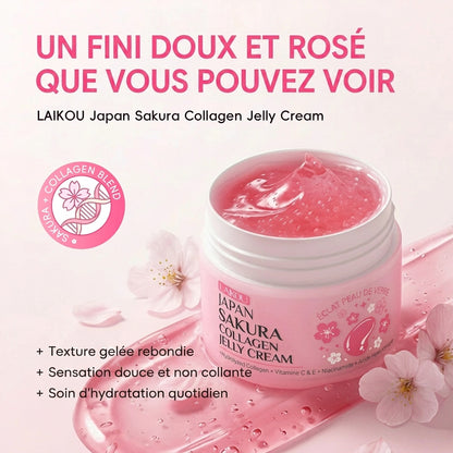 Crème Gelée au Collagène LAIKOU Sakura 100g
