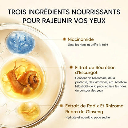 Crème Contour des Yeux Escargot LAIKOU – 15 / 30 g