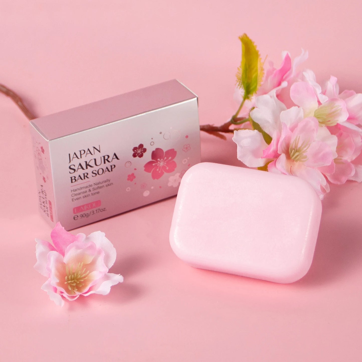 Savon LAIKOU Sakura du Japon - packaging