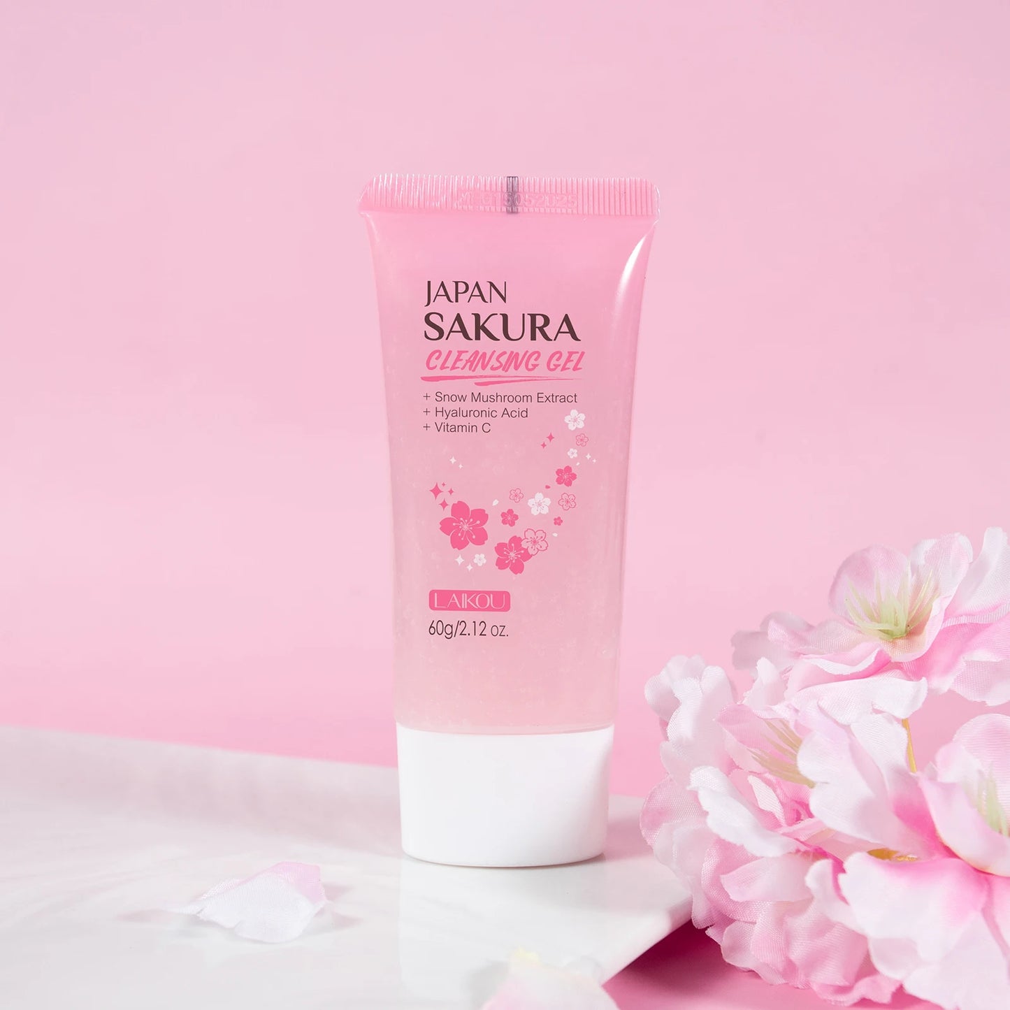 Gel Nettoyant Visage LAIKOU Sakura