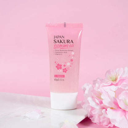 Gel Nettoyant Visage LAIKOU Sakura