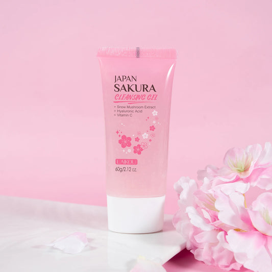 Gel Nettoyant Visage LAIKOU Sakura