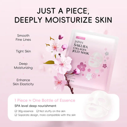 Masque Visage Collagène Vitamine C Niacinamide LAIKOU - visuel 4