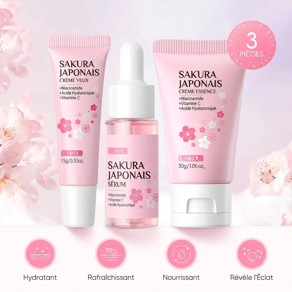 Coffret Trio Sakura 3 Pièces LAIKOU