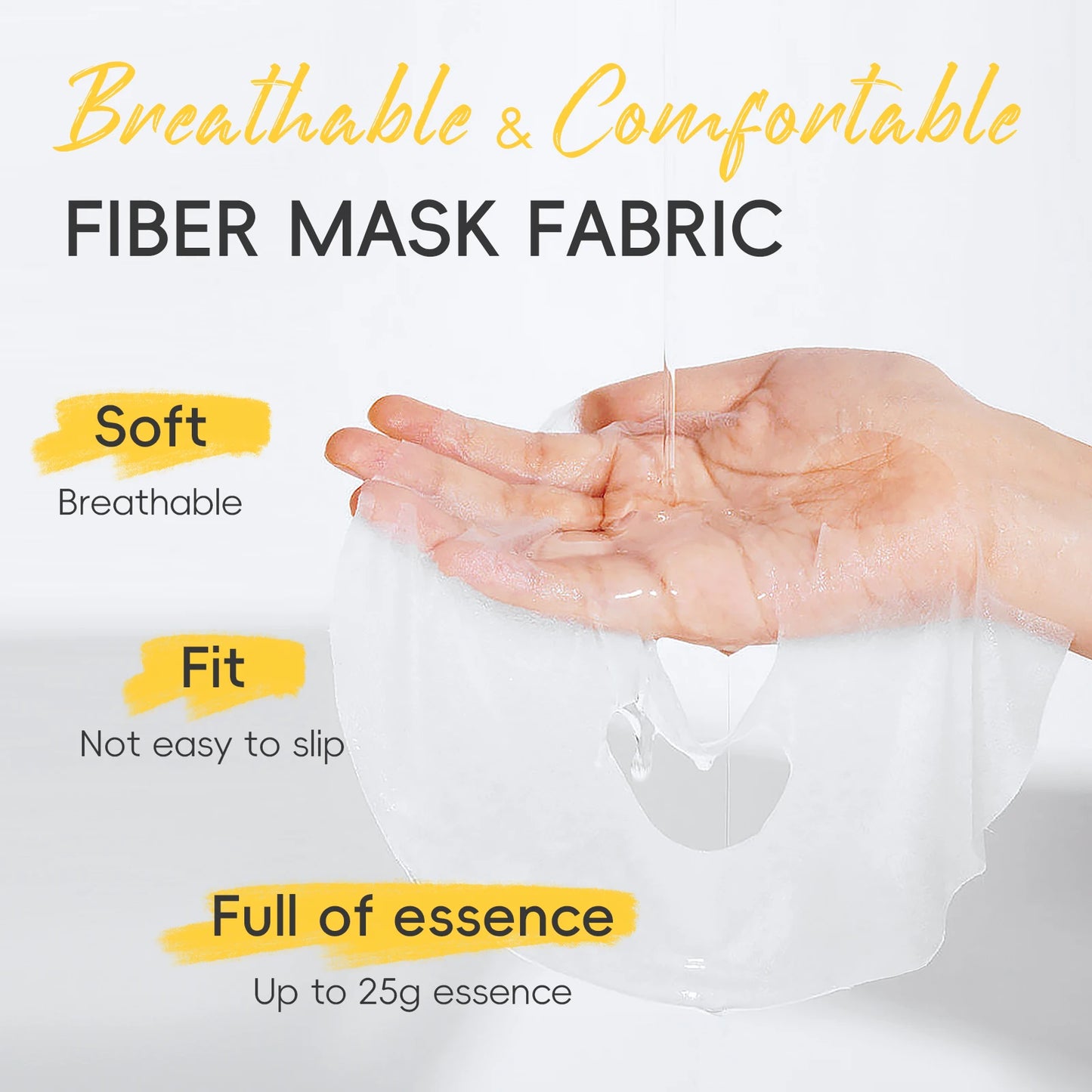 Masque Éclat Vitamine C LAIKOU - application