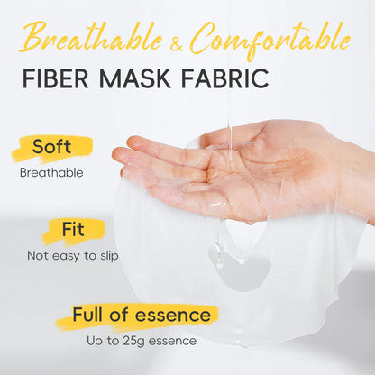 Masque Éclat Vitamine C LAIKOU - application