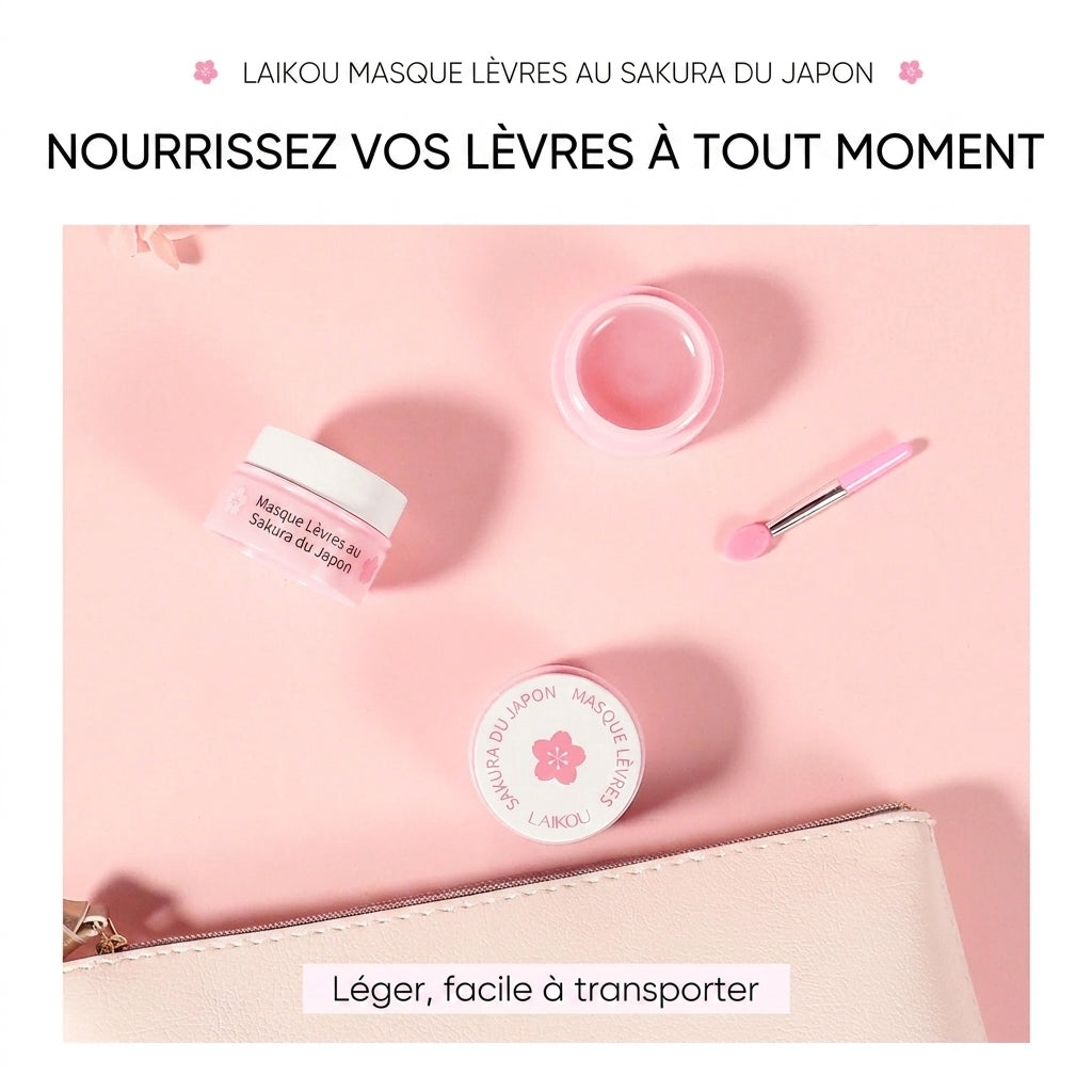 Masque à Lèvres de Nuit LAIKOU Sakura