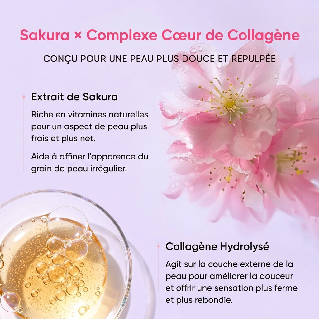 Crème Gelée au Collagène LAIKOU Sakura 100g