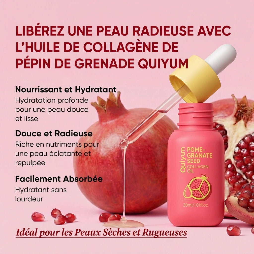 Huile Collagène à la Grenade QUIYUM 30ml