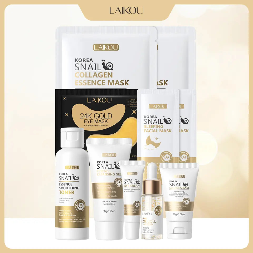 Coffret Escargot et Or 24K LAIKOU