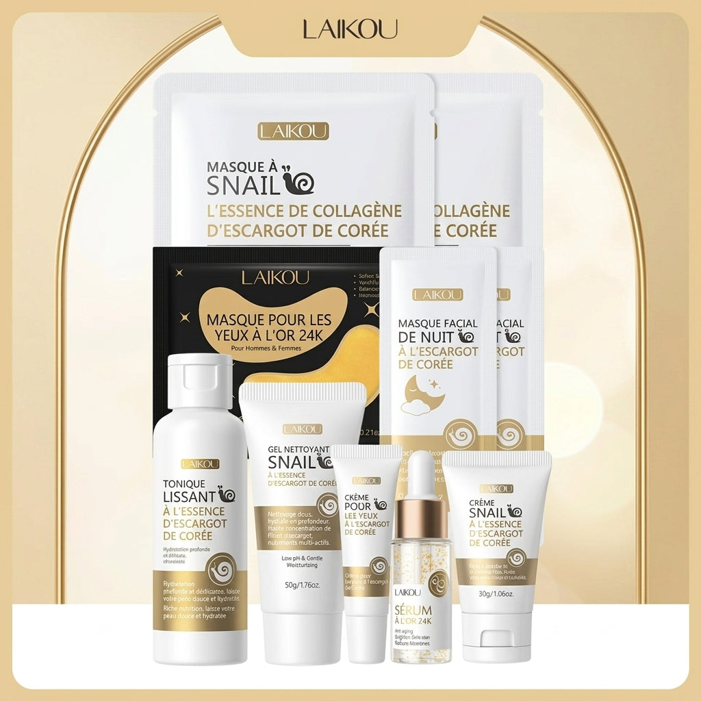 Coffret Escargot & Or 24K LAIKOU
