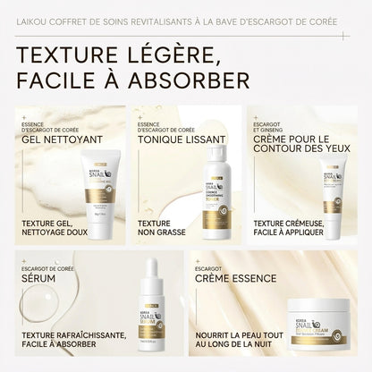 Coffret Escargot & Or 24K LAIKOU
