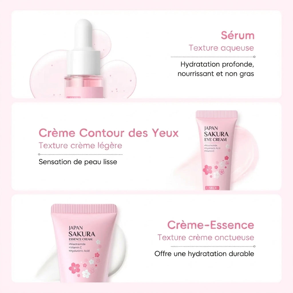 Coffret Trio Sakura 3 Pièces LAIKOU