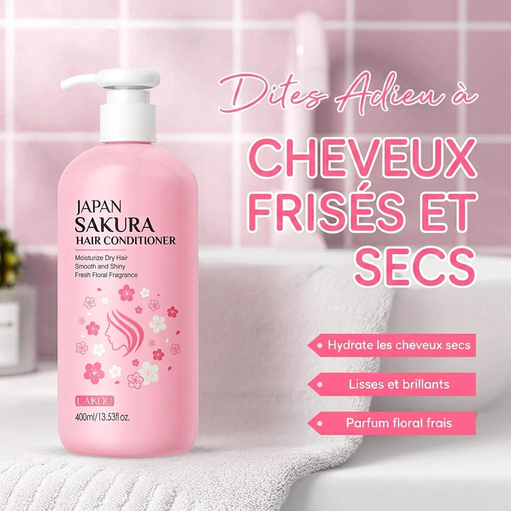 Après-Shampoing LAIKOU Sakura – 100 / 200 / 400 ml