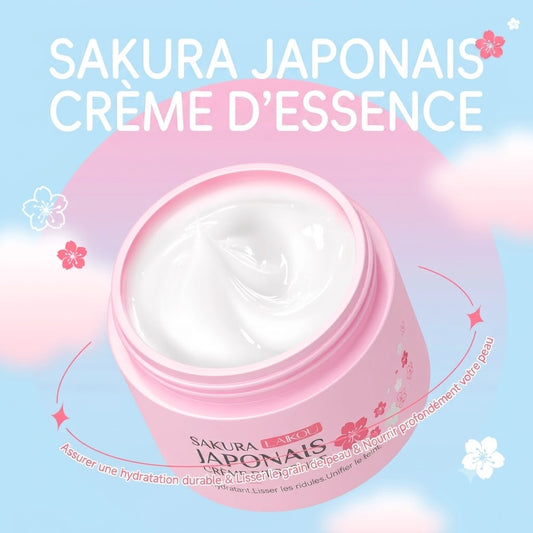 Crème Essence Anti-Rides LAIKOU Sakura 50g